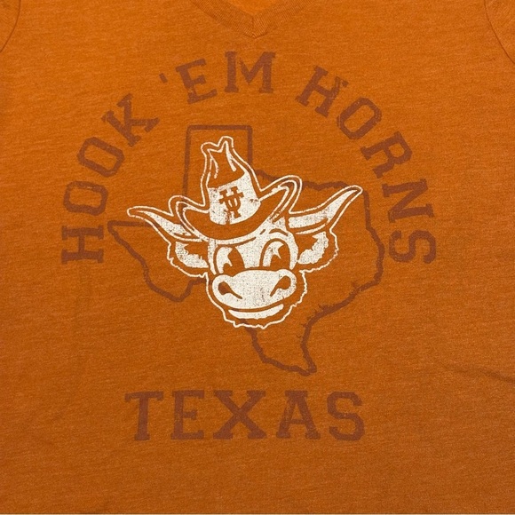 Authentic Apparel Hook 'Em Horns Tee - Picture 3 of 7